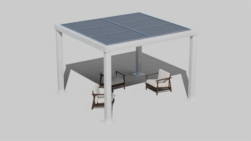Aluminium Solar pergolas Aluminium Solar pergolas